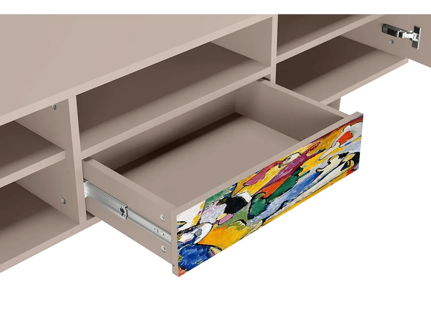Discount Mueble de TV - 170х59х41 cm - T6 - Improvisation 26 , Latte Bege
