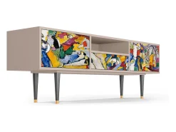 Discount Mueble de TV - 170х59х41 cm - T6 - Improvisation 26 , Latte Bege