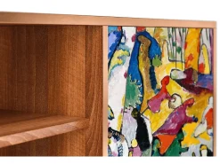 Hot Mueble de TV - 170х69х48 cm - T2 - Improvisation 26 , Nogueira Castanho