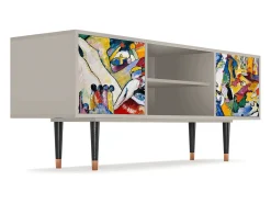 Móvel De Tv| Mueble de TV - 170х69х48 cm - T2 - Improvisation 26 , Areia Bege