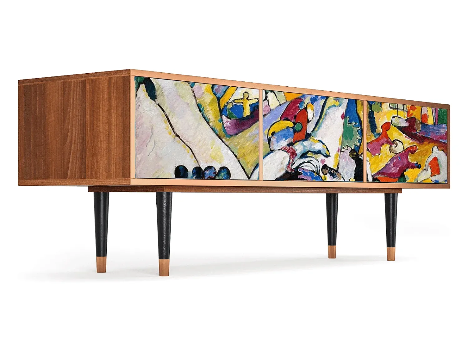 Mueble de TV - 170х59х48 cm - T4 - Improvisation 26 , Nogueira^ Móvel De Tv
