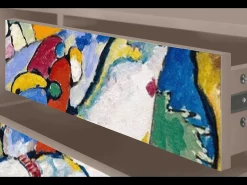 Móvel De Tv| Mueble de TV - 170х59х48 cm - T4 - Improvisation 26 , Latte Bege