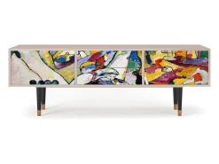 Móvel De Tv| Mueble de TV - 170х59х48 cm - T4 - Improvisation 26 , Latte Bege