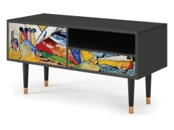 Sale Mueble de TV - 115х59х48 cm - T3 - Improvisation 26 , Antracite Cinza antracite