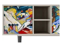 Móvel De Tv* Mueble de TV - 150х69х41 cm - T5 - Improvisation 26 , Areia Bege