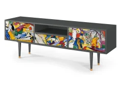 Sale Mueble de TV - 170х59х41 cm - T6 - Improvisation 26 , Antracite Cinza antracite