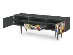 Sale Mueble de TV - 170х59х41 cm - T6 - Improvisation 26 , Antracite Cinza antracite