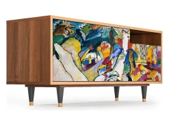 Mueble de TV - 125х56х41 cm - T7 - Improvisation 26 , Nogueira^ Móvel De Tv