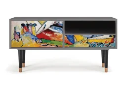 Mueble de TV - 115х59х48 cm - T3 - Improvisation 26 , Areia^ Móvel De Tv