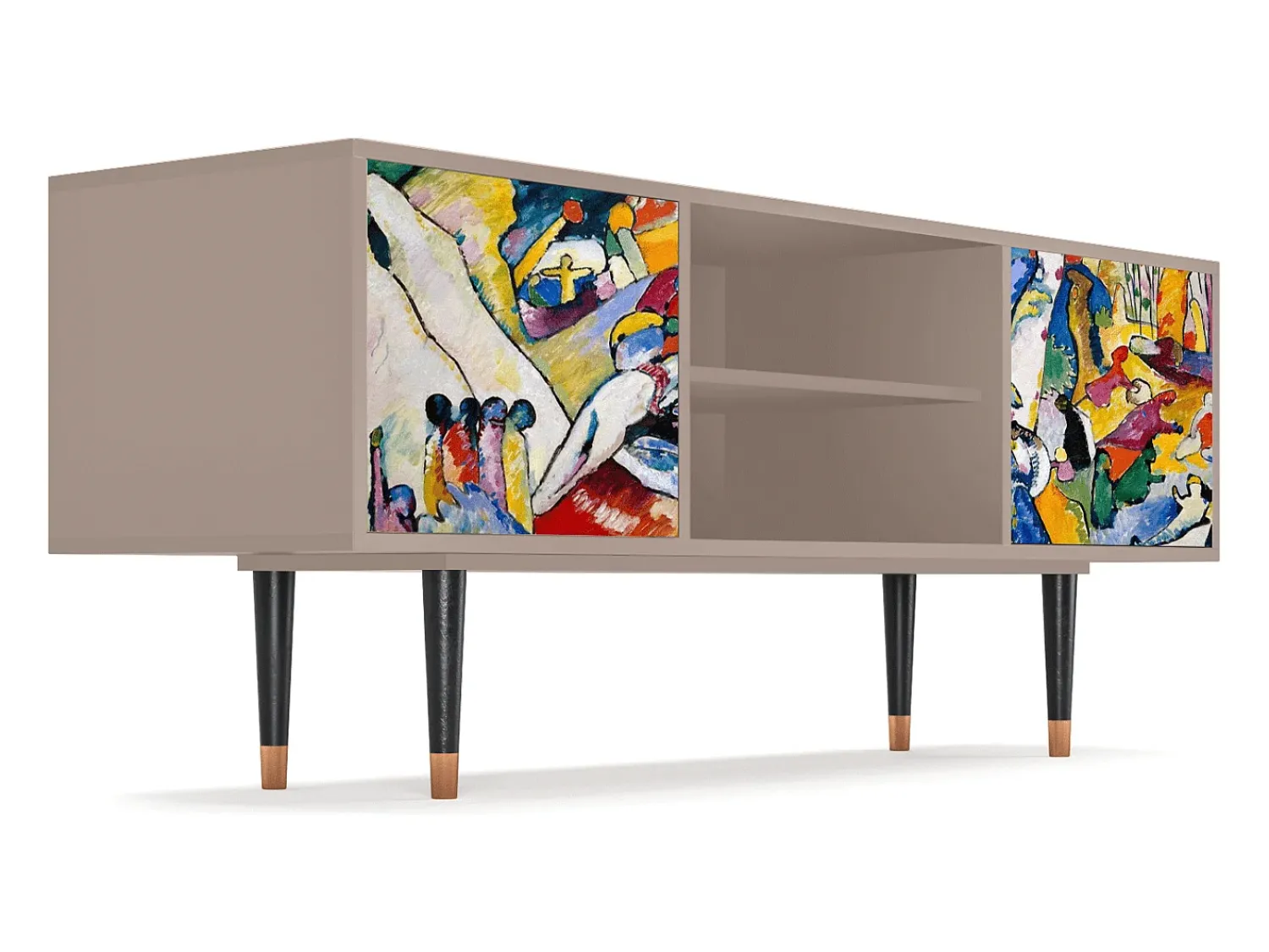 Discount Mueble de TV - 170х69х48 cm - T2 - Improvisation 26 , Latte Bege