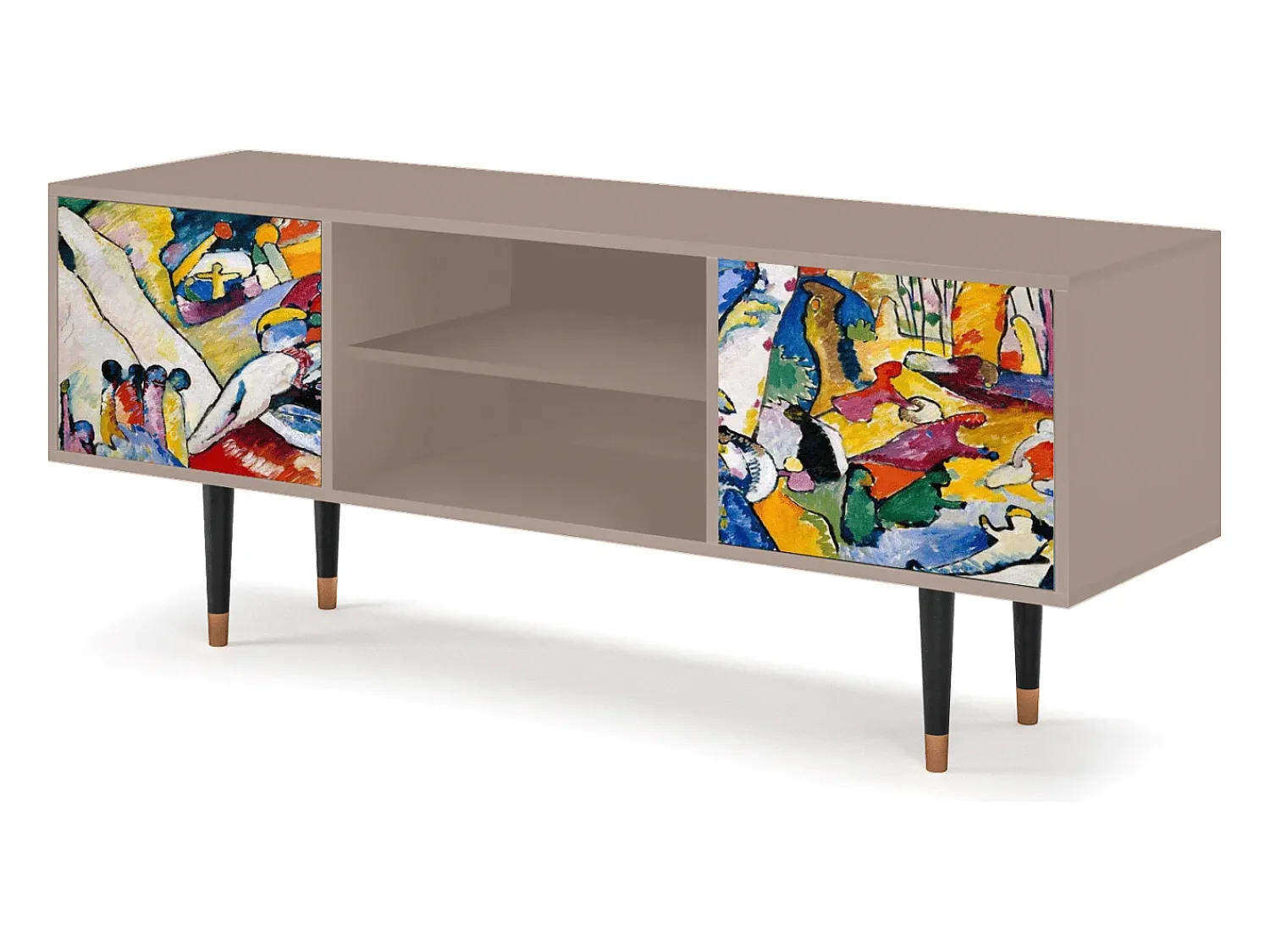 Discount Mueble de TV - 170х69х48 cm - T2 - Improvisation 26 , Latte Bege