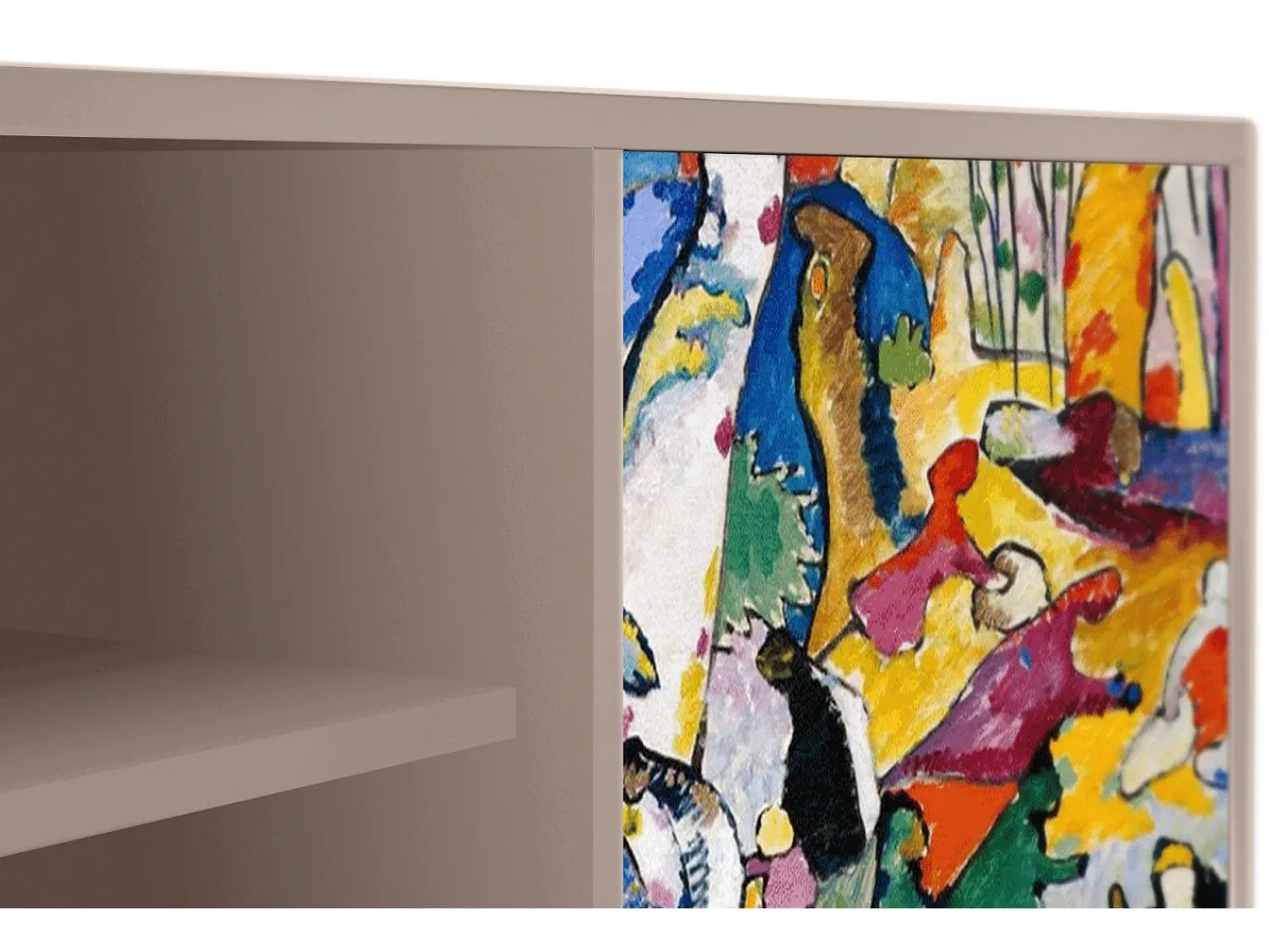 Discount Mueble de TV - 170х69х48 cm - T2 - Improvisation 26 , Latte Bege