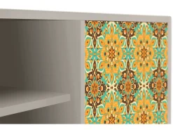 Móvel De Tv| Mueble de TV - 170х69х48 cm - T2 - Indian Spices, Areia Bege
