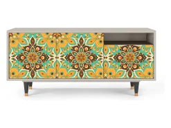 Sale Mueble de TV - 125х56х41 cm - T7 - Indian Spices, Areia Bege