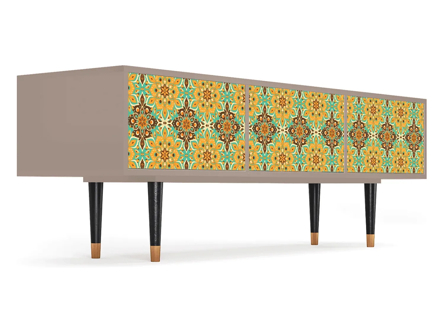 Hot Mueble de TV - 170х59х48 cm - T4 - Indian Spices, Latte Bege