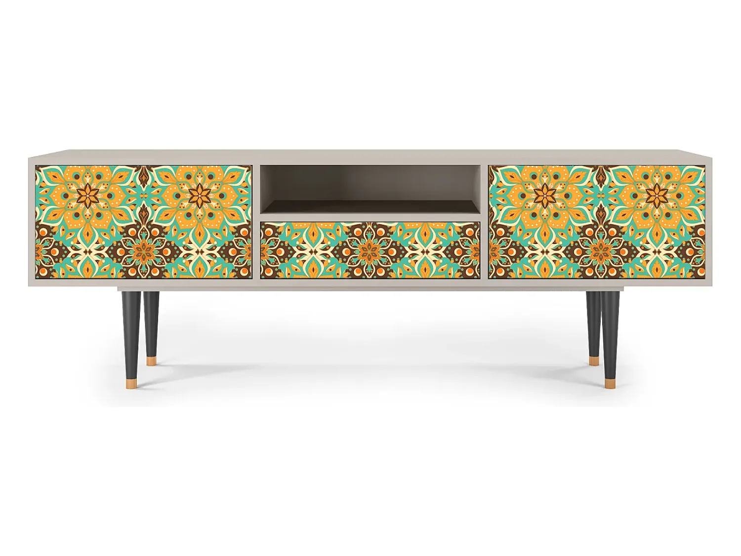 Mueble de TV - 170х59х41 cm - T6 - Indian Spices, Areia^ Móvel De Tv
