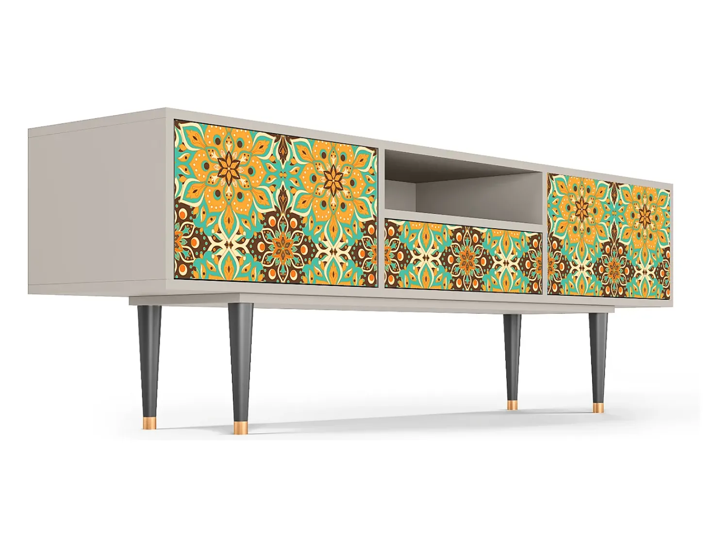 Mueble de TV - 170х59х41 cm - T6 - Indian Spices, Areia^ Móvel De Tv