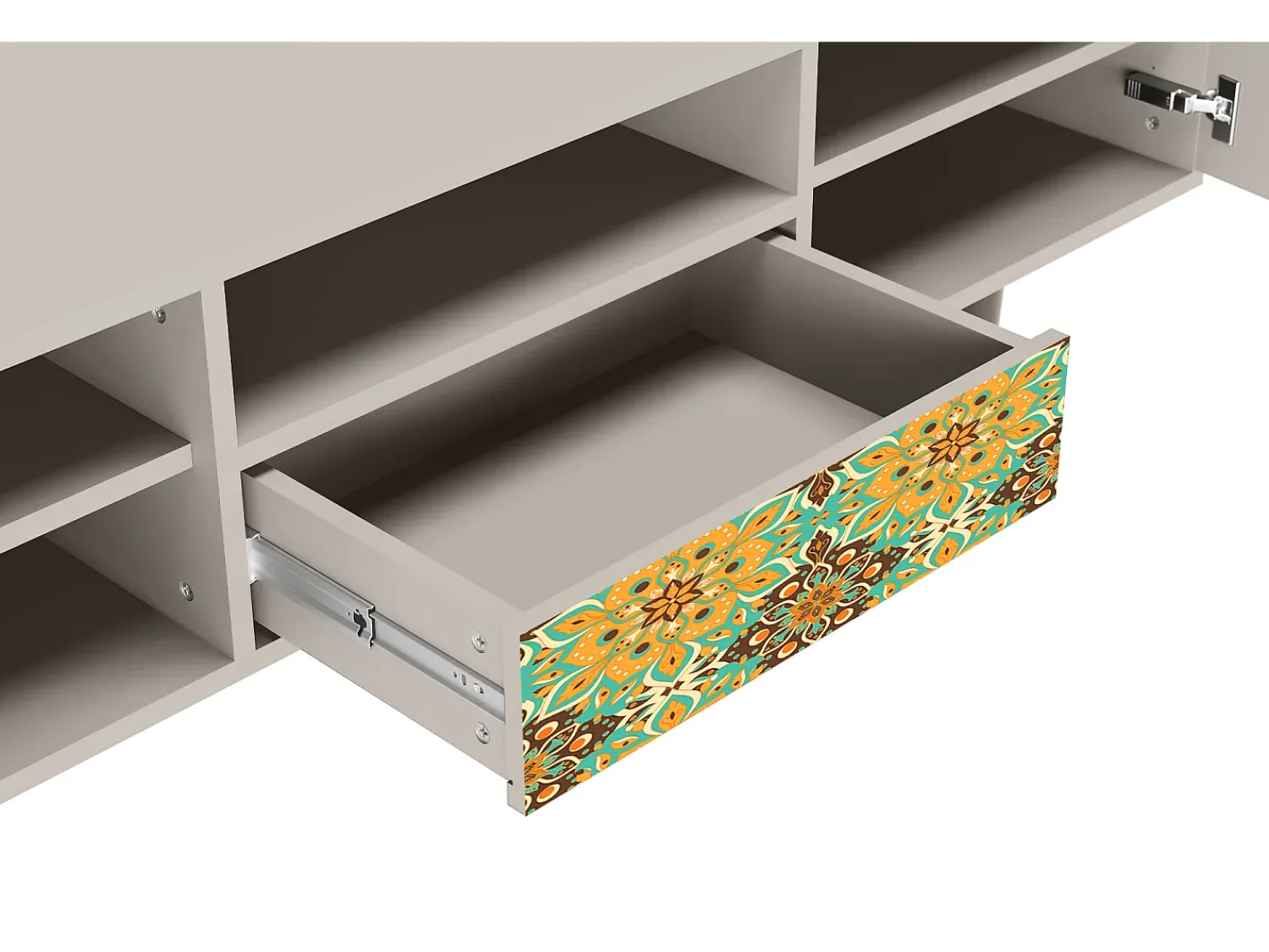 Mueble de TV - 170х59х41 cm - T6 - Indian Spices, Areia^ Móvel De Tv
