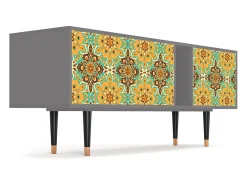 Mueble de TV - 170х69х48 cm - T1 - Indian Spices, Cinza^ Móvel De Tv