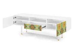 Sale Mueble de TV - 170х59х41 cm - T6 - Indian Spices, Branco Bege