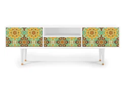 Sale Mueble de TV - 170х59х41 cm - T6 - Indian Spices, Branco Bege