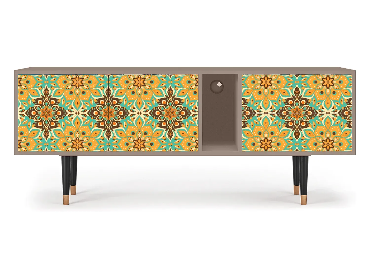 Móvel De Tv* Mueble de TV - 170х69х48 cm - T1 - Indian Spices, Latte Bege