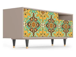 Mueble de TV - 125х56х41 cm - T7 - Indian Spices, Latte^ Móvel De Tv