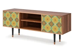 Mueble de TV - 170х69х48 cm - T2 - Indian Spices, Nogueira^ Móvel De Tv
