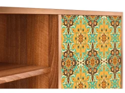 Mueble de TV - 170х69х48 cm - T2 - Indian Spices, Nogueira^ Móvel De Tv