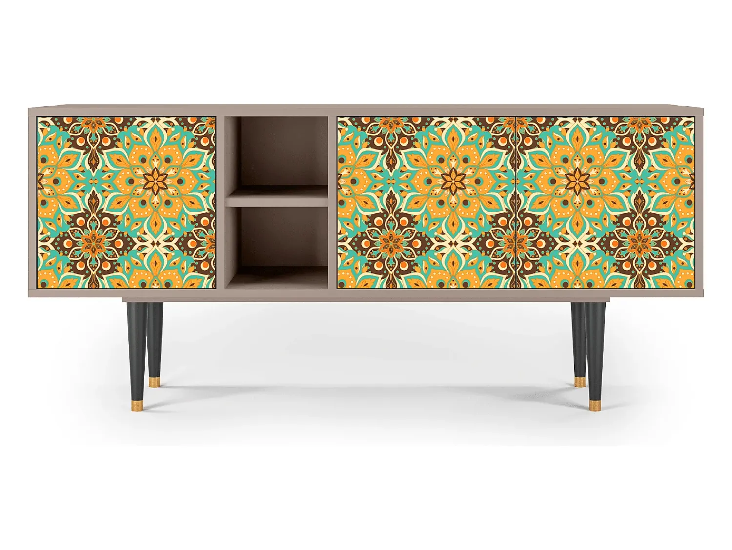 Móvel De Tv* Mueble de TV - 150х69х41 cm - T5 - Indian Spices, Latte Bege