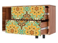 Online Mueble de TV - 170х69х48 cm - T1 - Indian Spices, Nogueira Castanho
