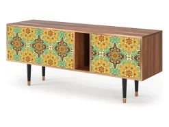 Online Mueble de TV - 170х69х48 cm - T1 - Indian Spices, Nogueira Castanho