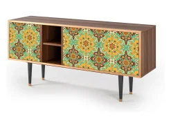 Clearance Mueble de TV - 150х69х41 cm - T5 - Indian Spices, Nogueira Castanho