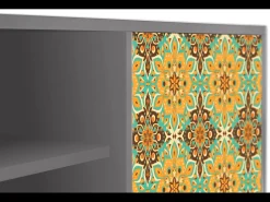 Móvel De Tv* Mueble de TV - 170х69х48 cm - T2 - Indian Spices, Cinza Cinzento