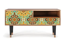Mueble de TV - 115х59х48 cm - T3 - Indian Spices, Nogueira^ Móvel De Tv