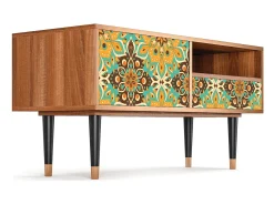 Mueble de TV - 115х59х48 cm - T3 - Indian Spices, Nogueira^ Móvel De Tv