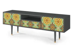 New Mueble de TV - 170х59х41 cm - T6 - Indian Spices, Antracite Cinza antracite