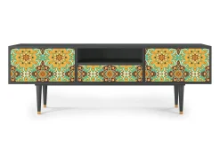New Mueble de TV - 170х59х41 cm - T6 - Indian Spices, Antracite Cinza antracite