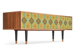 Clearance Mueble de TV - 170х59х48 cm - T4 - Indian Spices, Nogueira Castanho