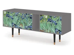 Best Mueble de TV - 170х69х48 cm - T1 - Irises , Cinza Cinzento