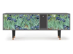 Best Mueble de TV - 170х69х48 cm - T1 - Irises , Cinza Cinzento