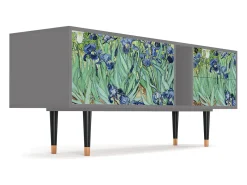 Best Mueble de TV - 170х69х48 cm - T1 - Irises , Cinza Cinzento