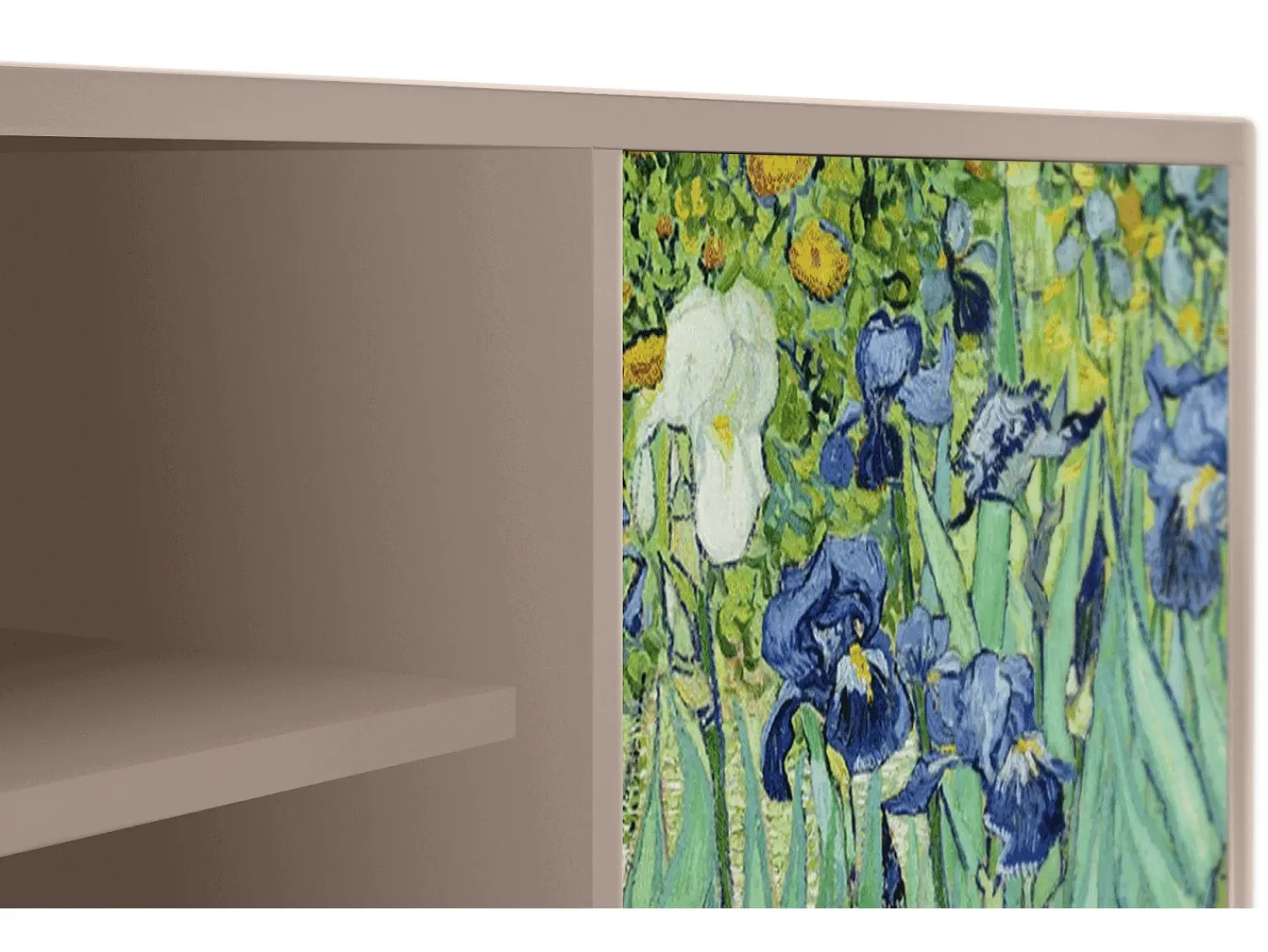 Online Mueble de TV - 170х69х48 cm - T2 - Irises , Latte Bege