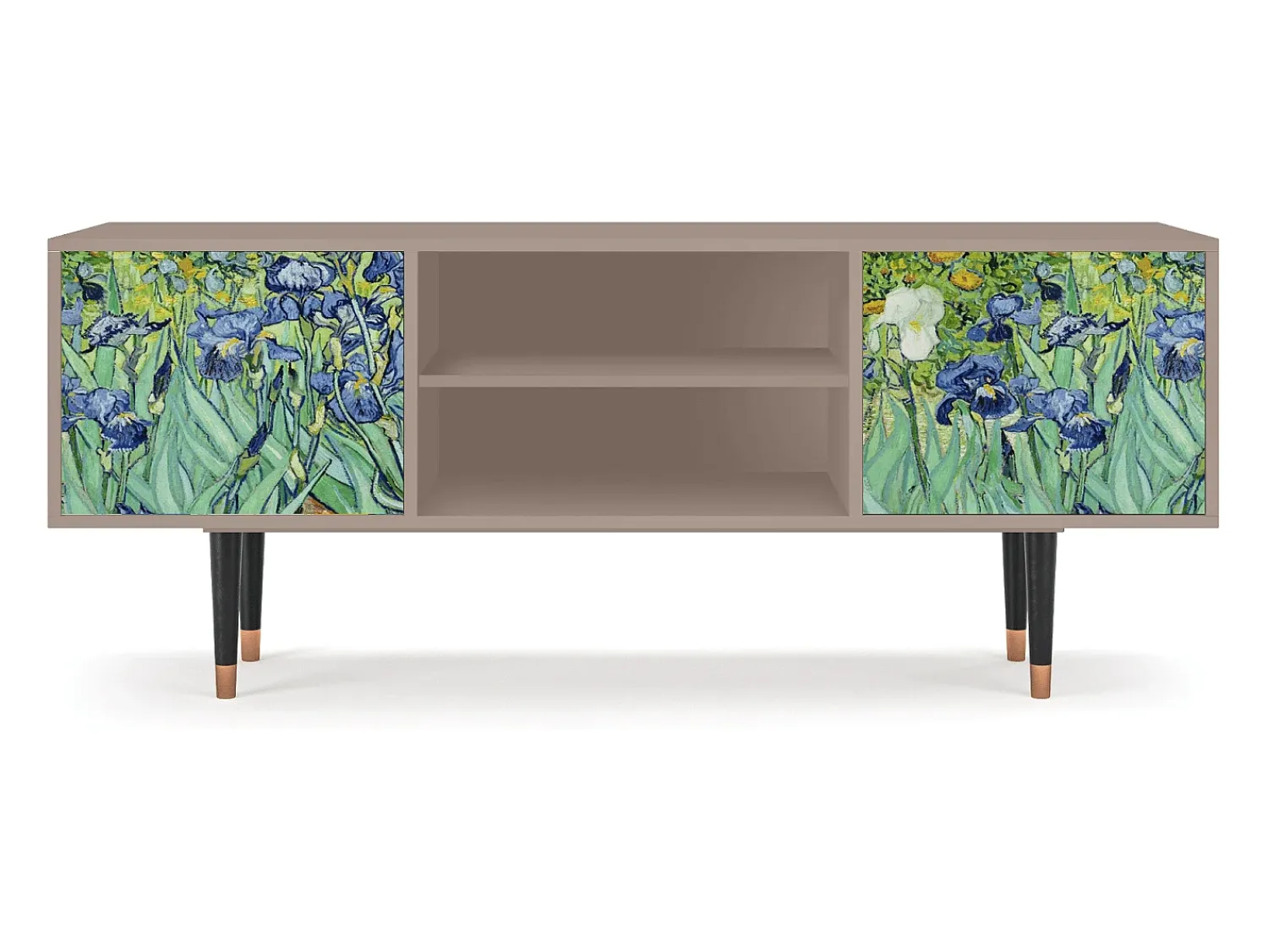 Online Mueble de TV - 170х69х48 cm - T2 - Irises , Latte Bege