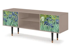 Online Mueble de TV - 170х69х48 cm - T2 - Irises , Latte Bege