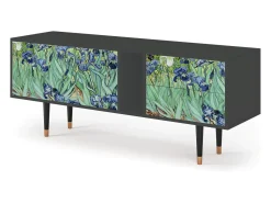 Mueble de TV - 170х69х48 cm - T1 - Irises , Antracite^ Móvel De Tv