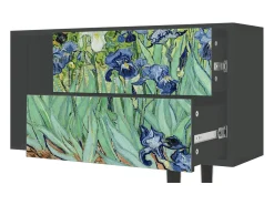 Mueble de TV - 170х69х48 cm - T1 - Irises , Antracite^ Móvel De Tv