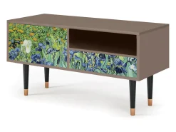Outlet Mueble de TV - 115х59х48 cm - T3 - Irises , Latte Bege