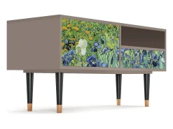 Outlet Mueble de TV - 115х59х48 cm - T3 - Irises , Latte Bege
