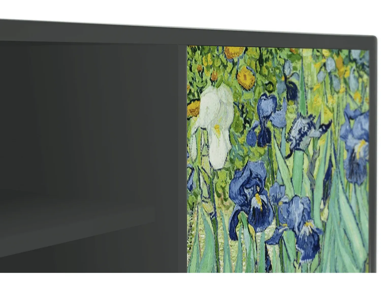 Móvel De Tv| Mueble de TV - 170х69х48 cm - T2 - Irises , Antracite Cinza antracite